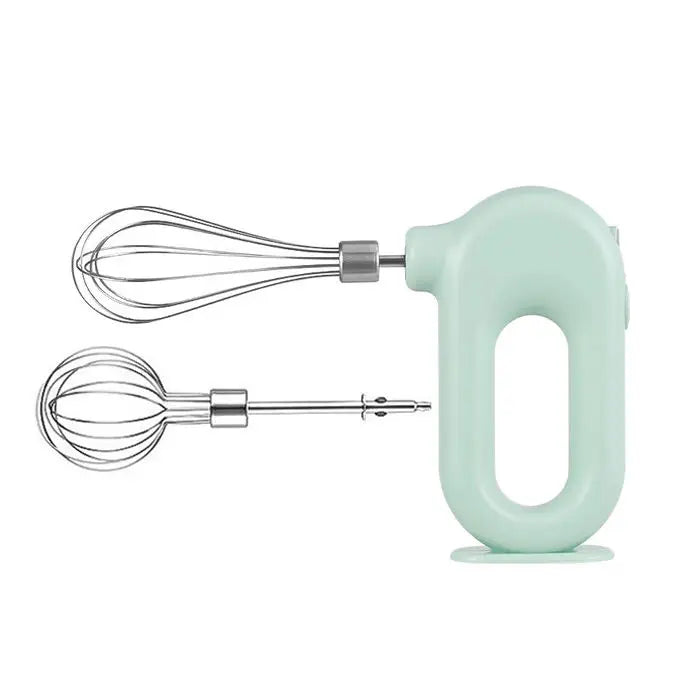 USB Electric Blender Wireless Portable Mixers with 2 Mixing Head Food Mixer Handheld Rechargeable Whisks Dough Stirrer Eggbeater