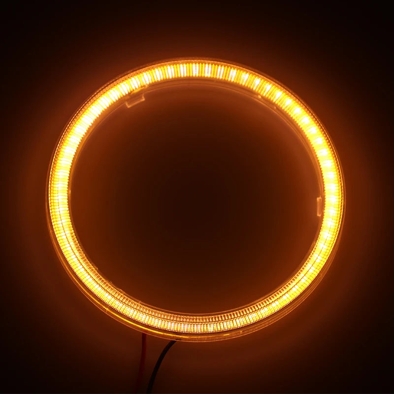 Car Daytime Running Light DRL Fog Light COB LED Headlight Angel Eyes Bulb Halo Ring Lamp DC 12V Styling Light Decorative Lights