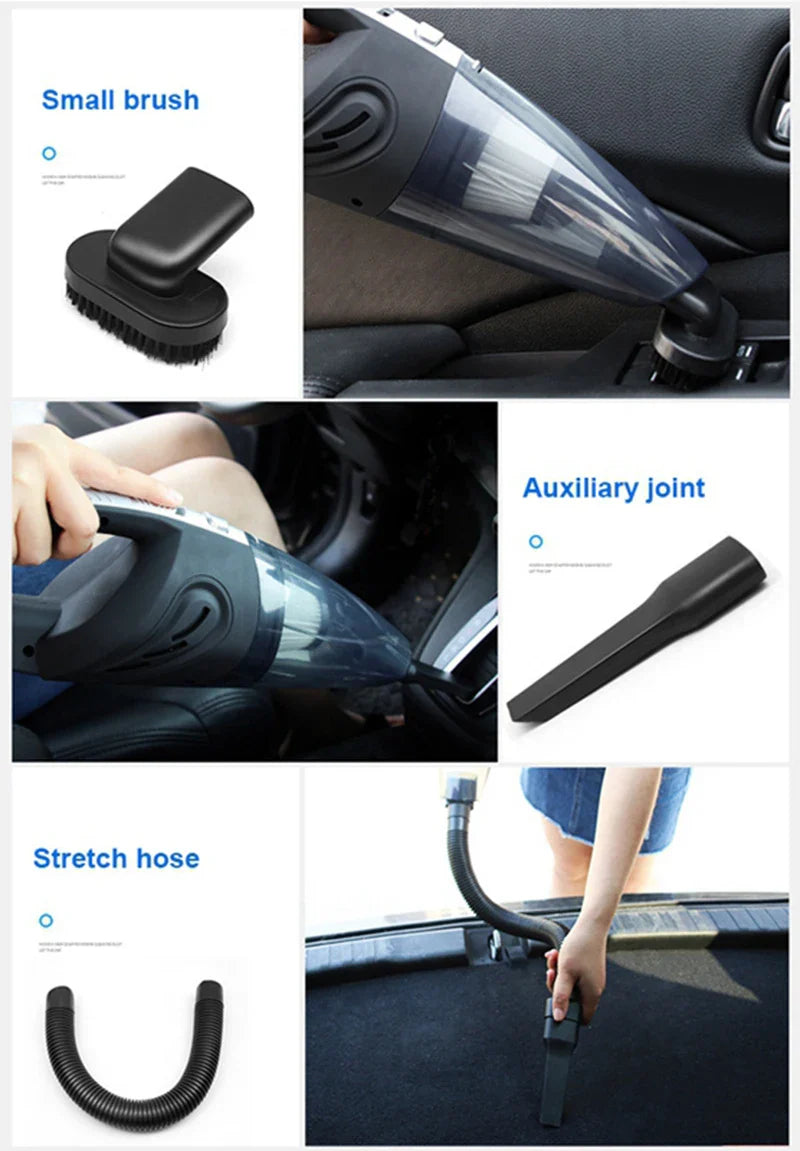 Mini Wet and Dry Handheld Car Vacuum Cleaner Household