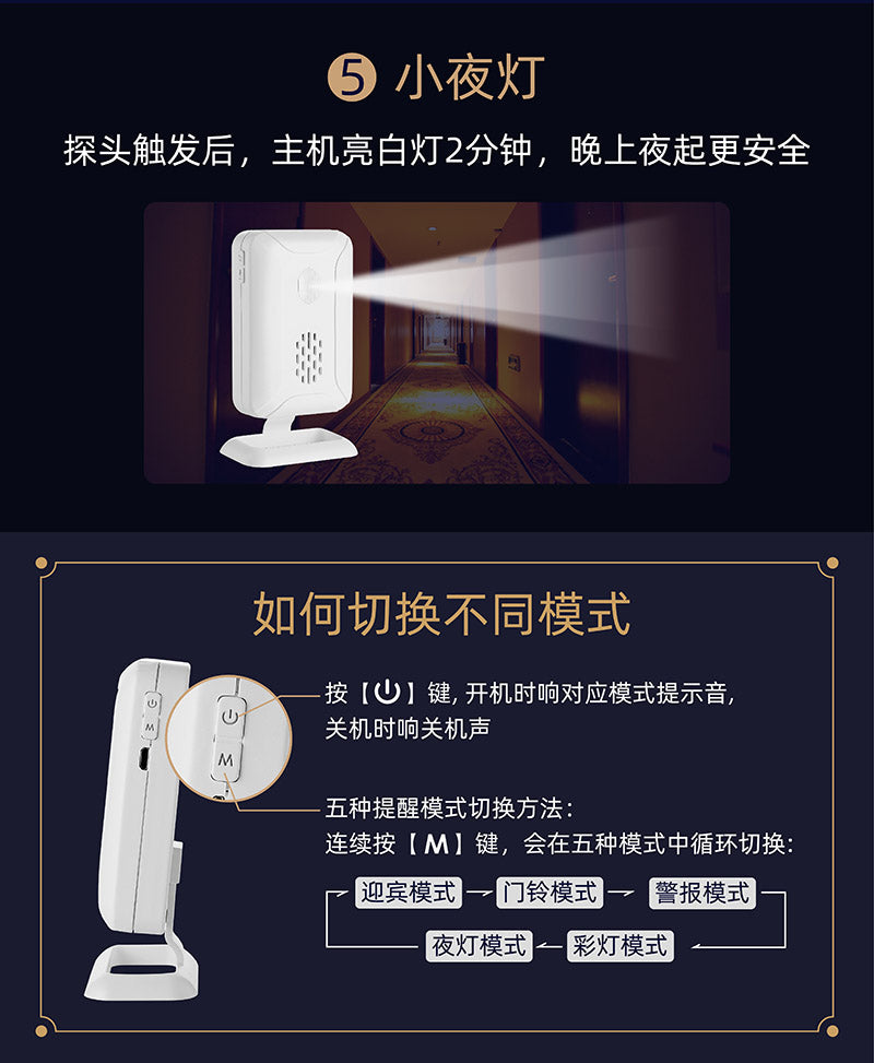 Visitor Chime Ding-Dong Doorbell