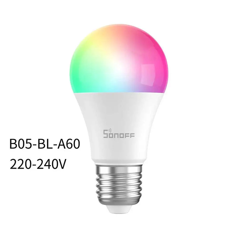 SONOFF Smart Light Bulb A19 A60 E26 E27 Dimmable Lamp WiFi ESP32 Smart Home Work With Alexa Google Home Yandex Alice Smartthings