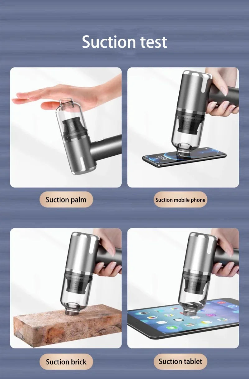 Xiaomi 5 in 1 Car Vacuum Cleaner 1990000PA Powerful Handheld Cleaning Machine For Home Appliance Car Cleaner Wireless Portable