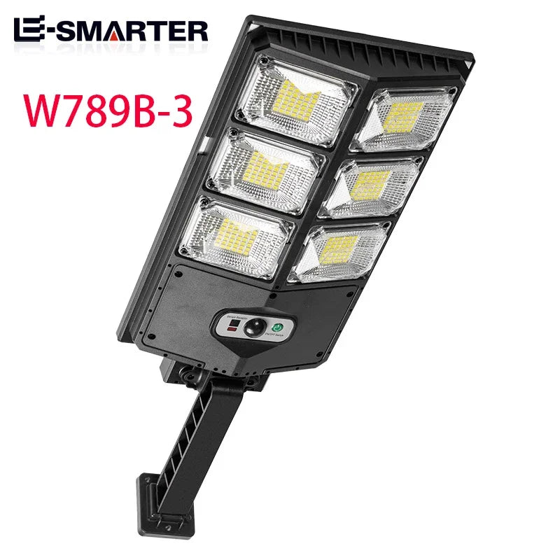 LED Super Bright Outdoor Solar Powered Lamp Waterproof Motion Sensor Human Induction Solar Garden Light Yard Garage Light