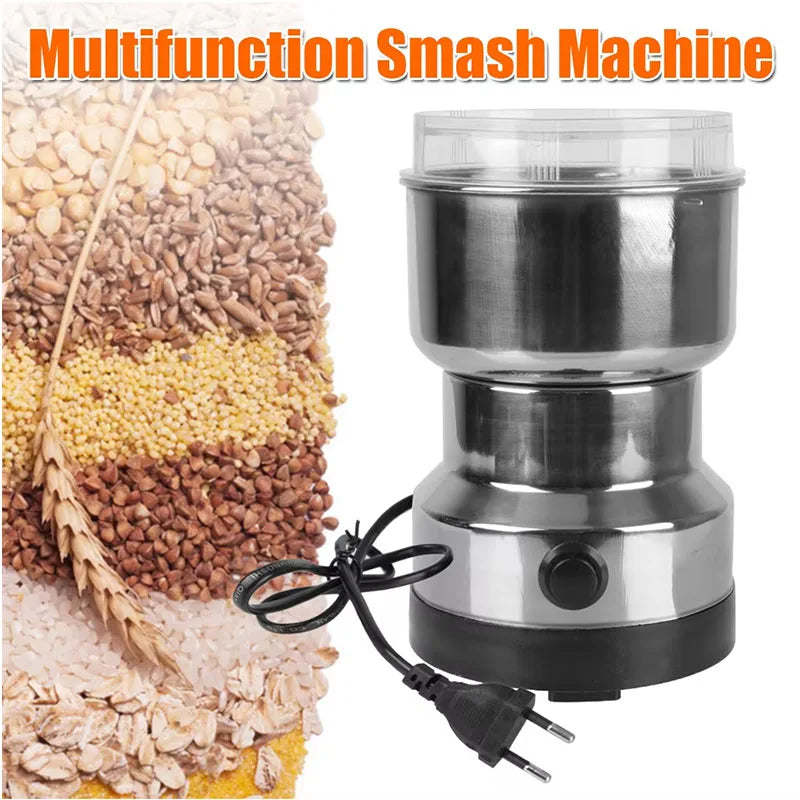 Kitchen Multifunctional 4 Blade Grain Grinder Coffee Chopping Home Electric Coffee Grinder Nut Bean Flavor Blender