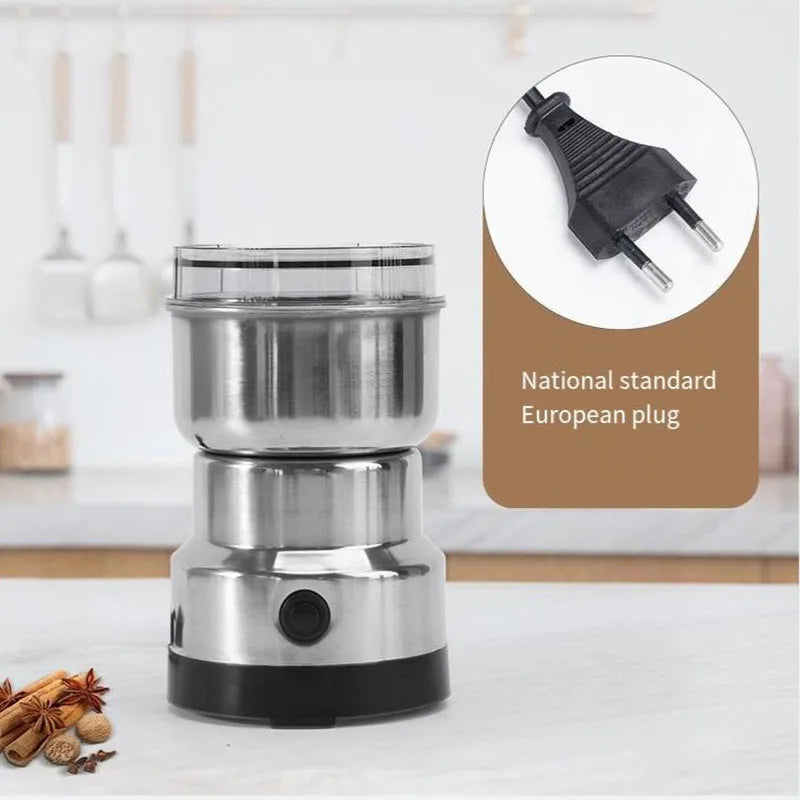 Kitchen Multifunctional 4 Blade Grain Grinder Coffee Chopping Home Electric Coffee Grinder Nut Bean Flavor Blender