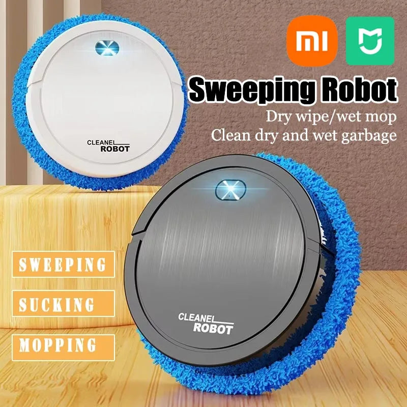 Xiaomi MIJIA 5-in-1 Smart Sweeping Robot Mini Silent Vacuum Cleaner Sweep Mop Brush Multi-function Cleaning Machine For Home