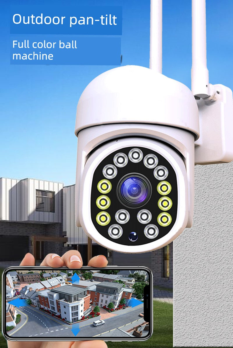 Wireless Camera Monitor 360 Degrees Panoramic View No Dead Angle Outdoor Remote Mobile HD Night Vision WiFi For Home