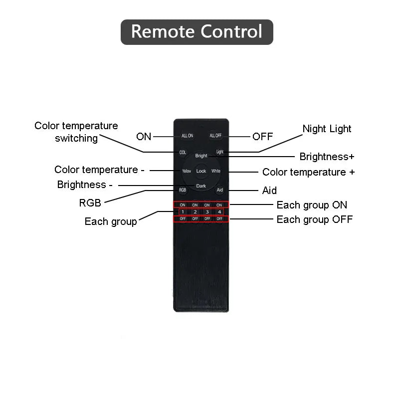 Remote Control LED Smart Track Lights Magnetic Rail Lighting Ultra Thin 6mm Surface Mounted Ceiling System Spodlight Floodlight