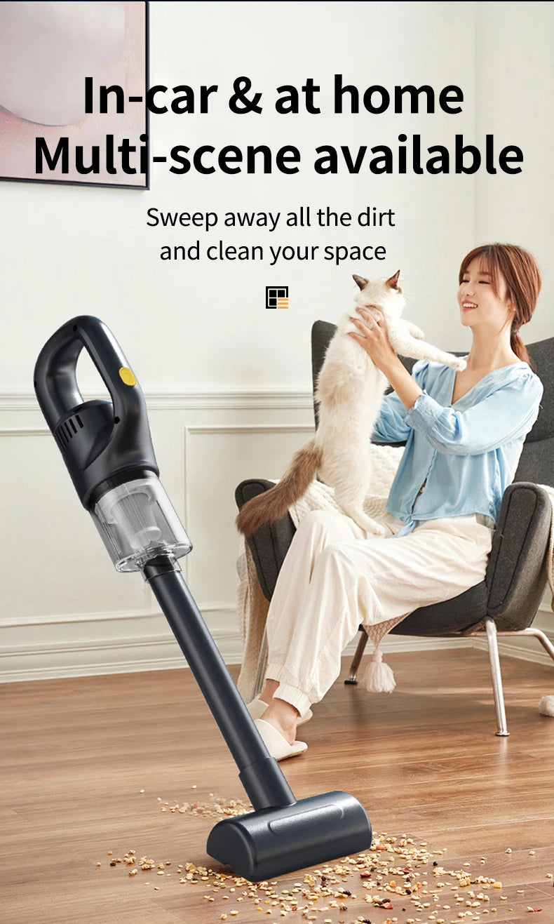 3in1 Multifunctional Vaccum Cleaner Carpet Cleaner Rehargeable Cordless Handheld Vacuum For Home Car Pet Suction Vacuum Cleaner