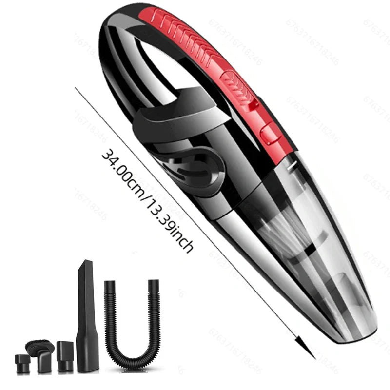 Mini Wet and Dry Handheld Car Vacuum Cleaner Household