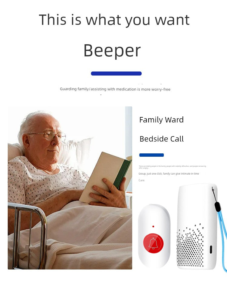 Ultra Distance Patient Bedside Waterproof Smart Doorbell