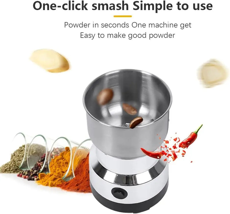 Kitchen Multifunctional 4 Blade Grain Grinder Coffee Chopping Home Electric Coffee Grinder Nut Bean Flavor Blender