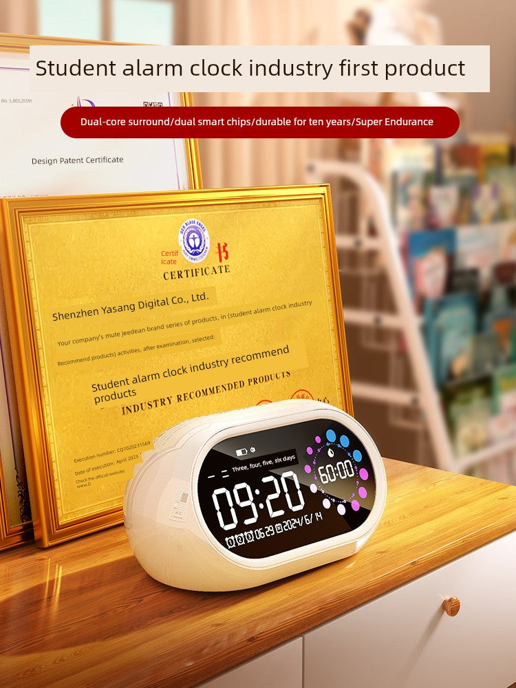 Alarm Clock Student Only Get up Handy Gadget 2024 New Arrival Strong Wake-up Junior and Middle School Students Dedicated Smart Kids Boy