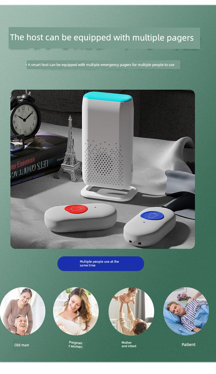 Ultra Distance Patient Bedside Waterproof Smart Doorbell