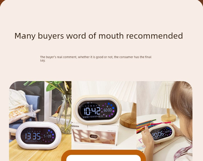 Alarm Clock Student Only Get up Handy Gadget 2024 New Arrival Strong Wake-up Junior and Middle School Students Dedicated Smart Kids Boy