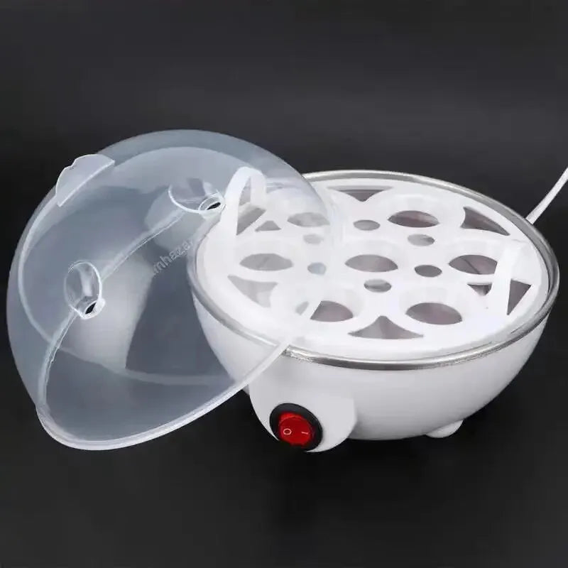 Multifunction Electric Egg Cooker Single Egg Boiler Kitchen Steamed Rapid Breakfast Cooking Appliances