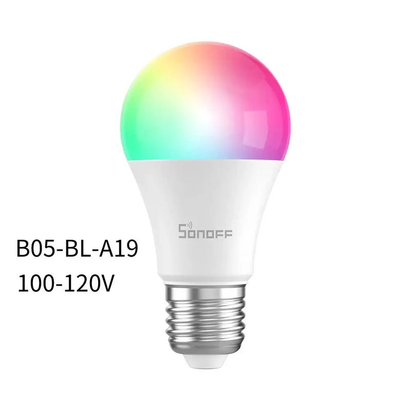 SONOFF Smart Light Bulb A19 A60 E26 E27 Dimmable Lamp WiFi ESP32 Smart Home Work With Alexa Google Home Yandex Alice Smartthings