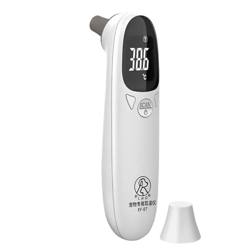 Pet Dog Cat Ear Digital Thermometer Animal Thermometers For Cats Animal Measuring Non-Contact Electronic For Home and Clinic Use