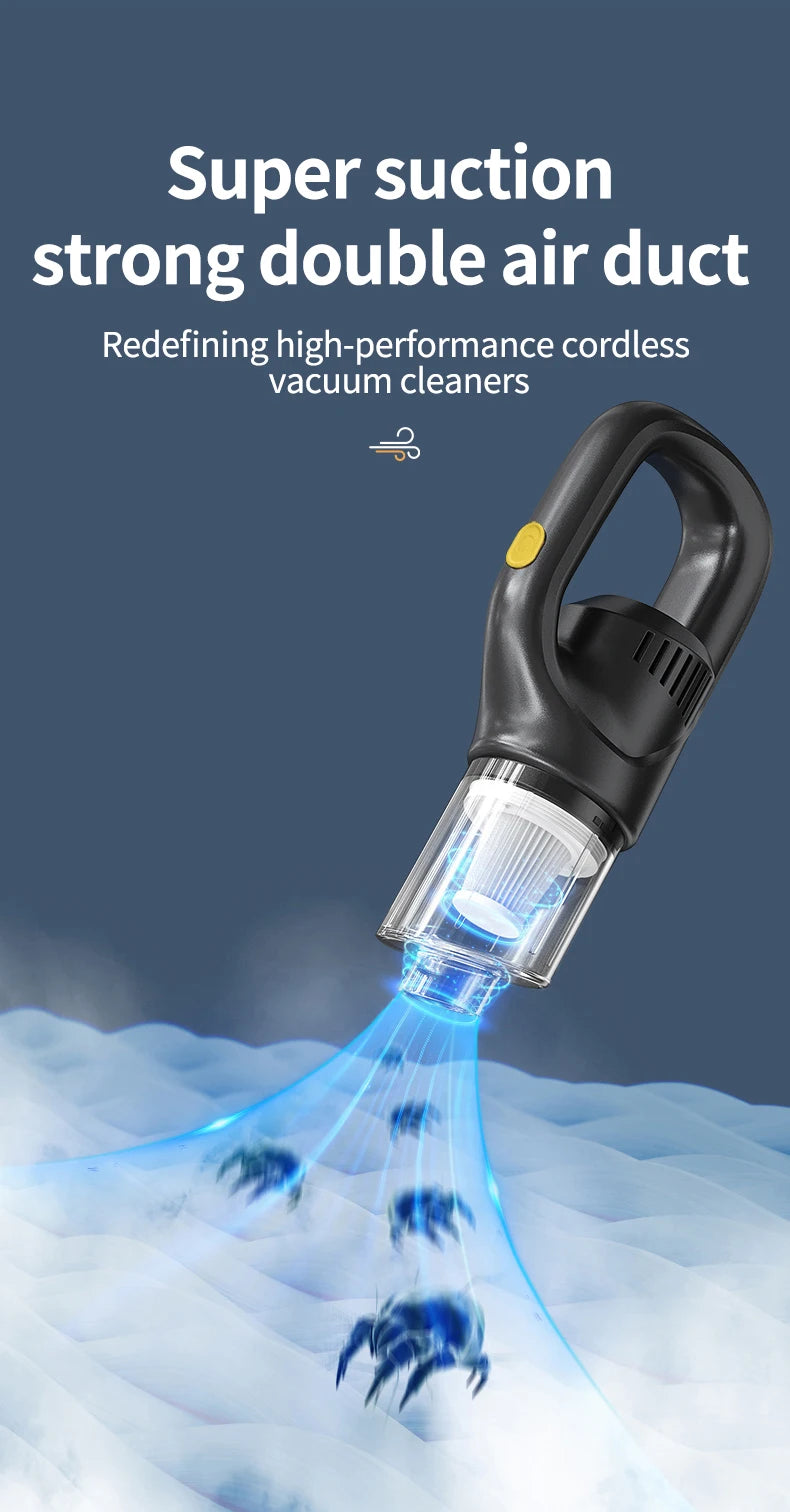 3in1 Multifunctional Vaccum Cleaner Carpet Cleaner Rehargeable Cordless Handheld Vacuum For Home Car Pet Suction Vacuum Cleaner