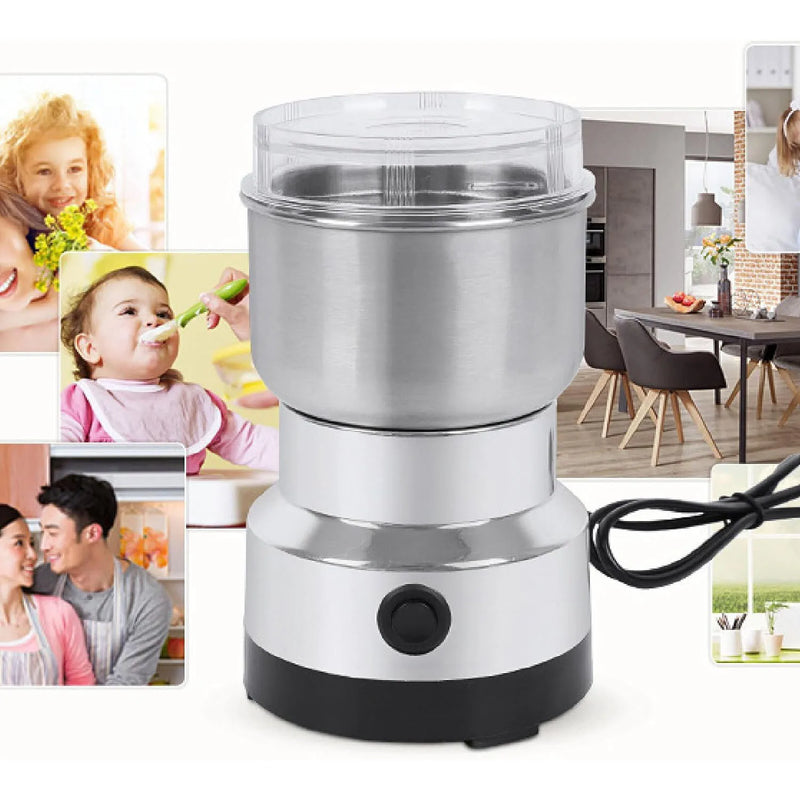 Kitchen Multifunctional 4 Blade Grain Grinder Coffee Chopping Home Electric Coffee Grinder Nut Bean Flavor Blender