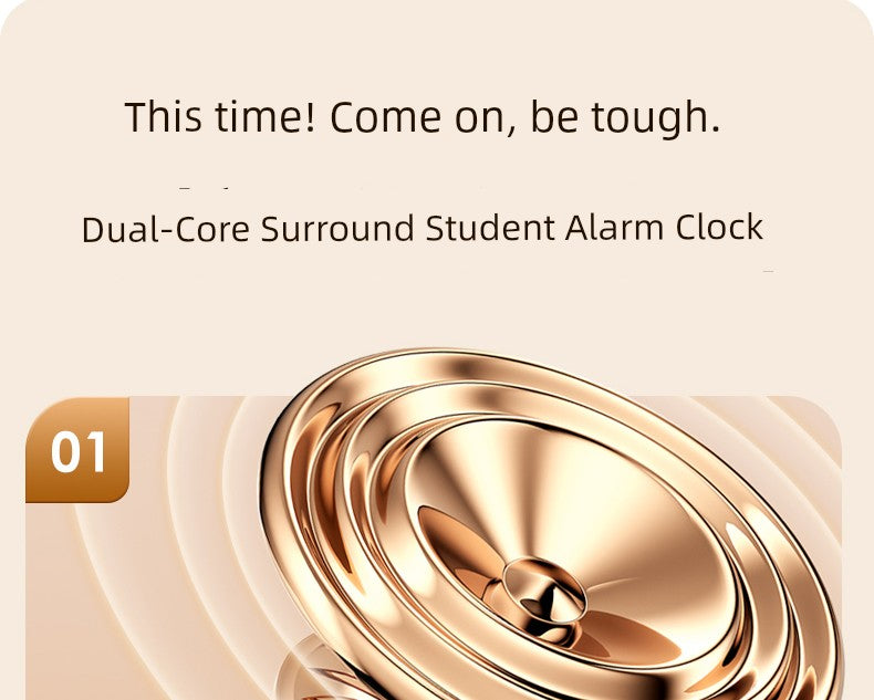 Alarm Clock Student Only Get up Handy Gadget 2024 New Arrival Strong Wake-up Junior and Middle School Students Dedicated Smart Kids Boy